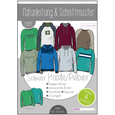 Ki-Ba-Doo Men's Mix & Match sweatshirt er / Hoodie