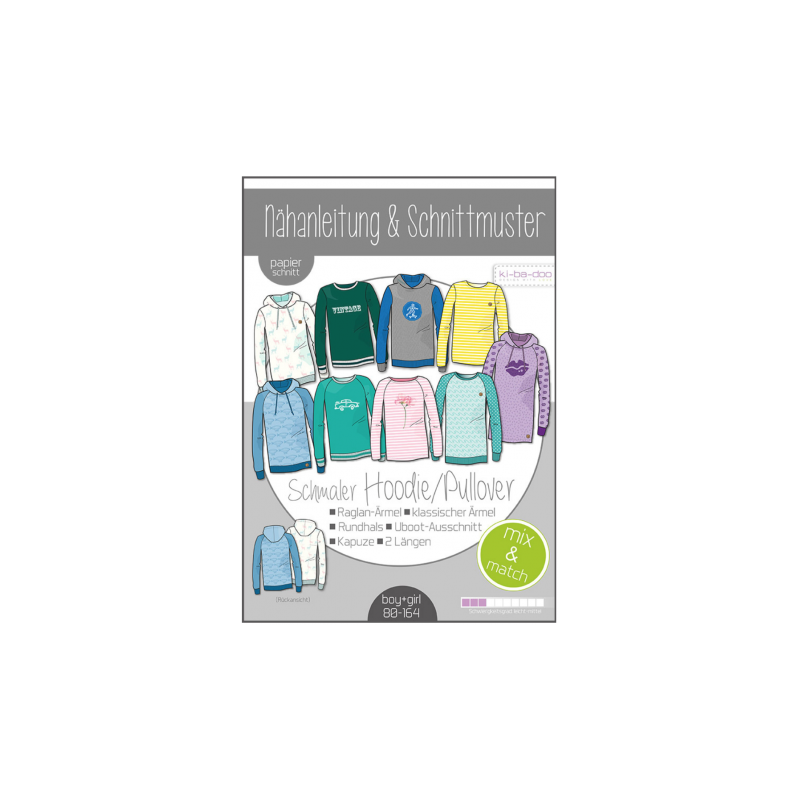 Ki-Ba-Doo Kids Mix & Match sweatshirt er / Hoodie