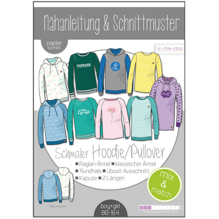 Ki-Ba-Doo Kids Mix & Match sweatshirt er / Hoodie