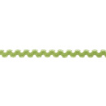 Elastic rickrack lime