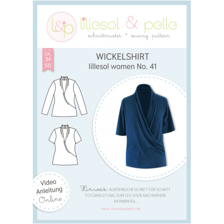 Chemise Wickelshirt femme lillesol n° 41