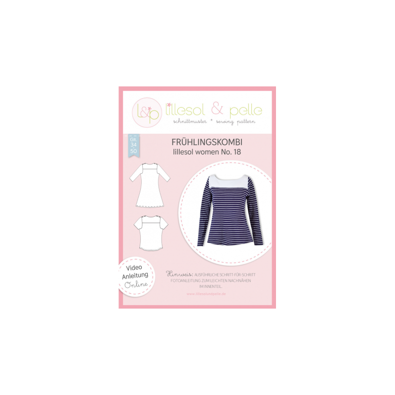 lillesol women No.18 spring combo dress & shirt