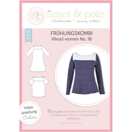 lillesol women No.18 Frühlingskombi Kleid & Shirt