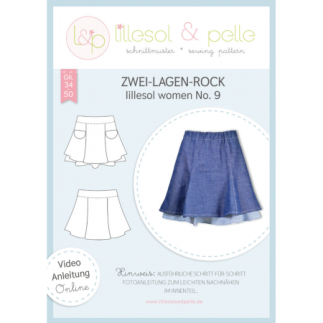 lillesol women No.9 Zwei-Lagen-Rock