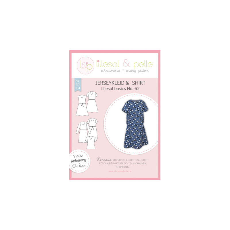 lillesol basics No.62 Jersey dress & shirt