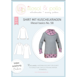 lillesol basics No.58 Shirt- und Kleid mit Kuschelkragen