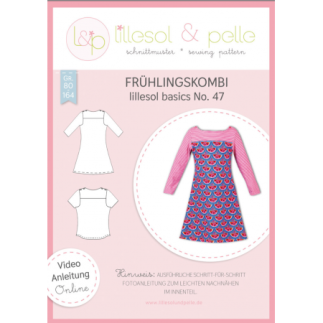 lillesol basics No.47 Frühlingskombi Kleid & Shirt