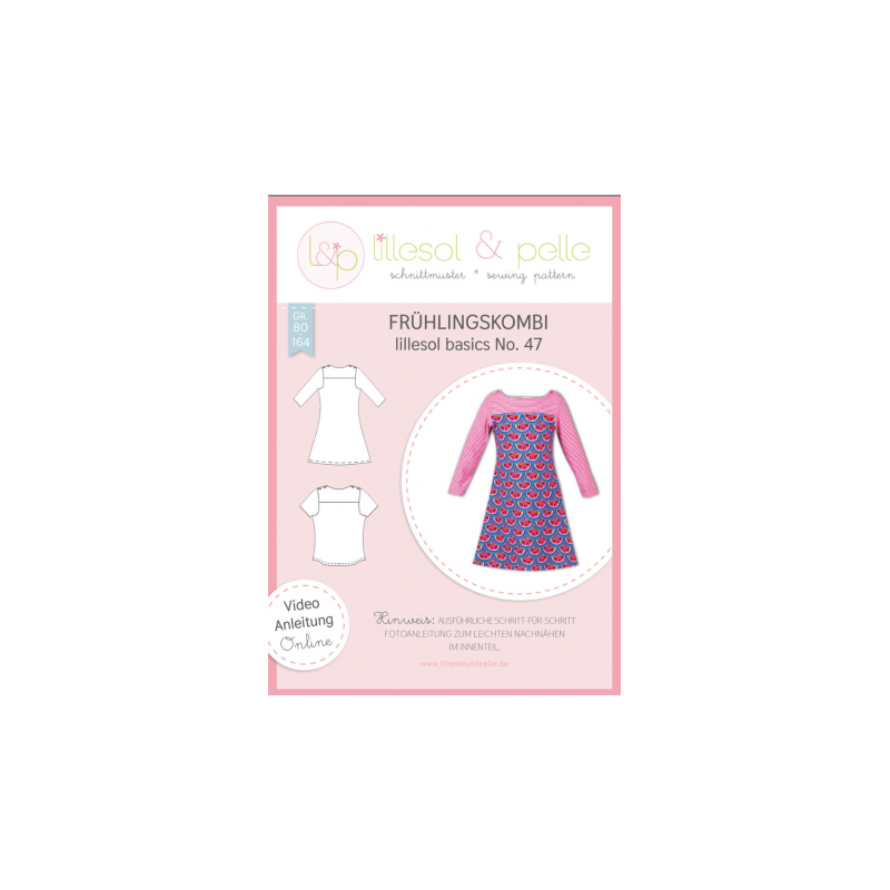 lillesol basics n°47 combo robe et chemise printemps