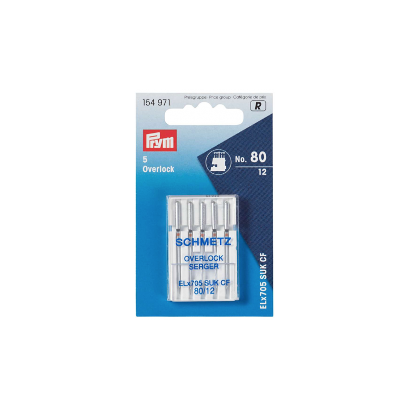 Prym overlock needles no. 80