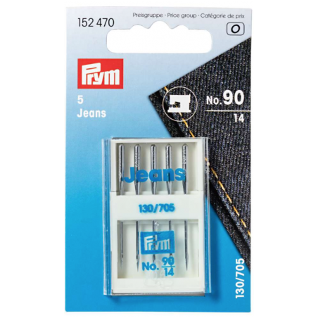 Aiguilles pour machine à coudre Prym pour jeans