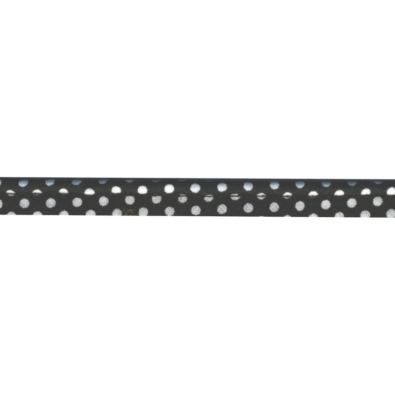 Piping - dots black (st)