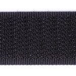 Bande velcro noire, pièce de 2 m