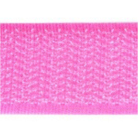 Bande velcro rose, pièce de 2 m