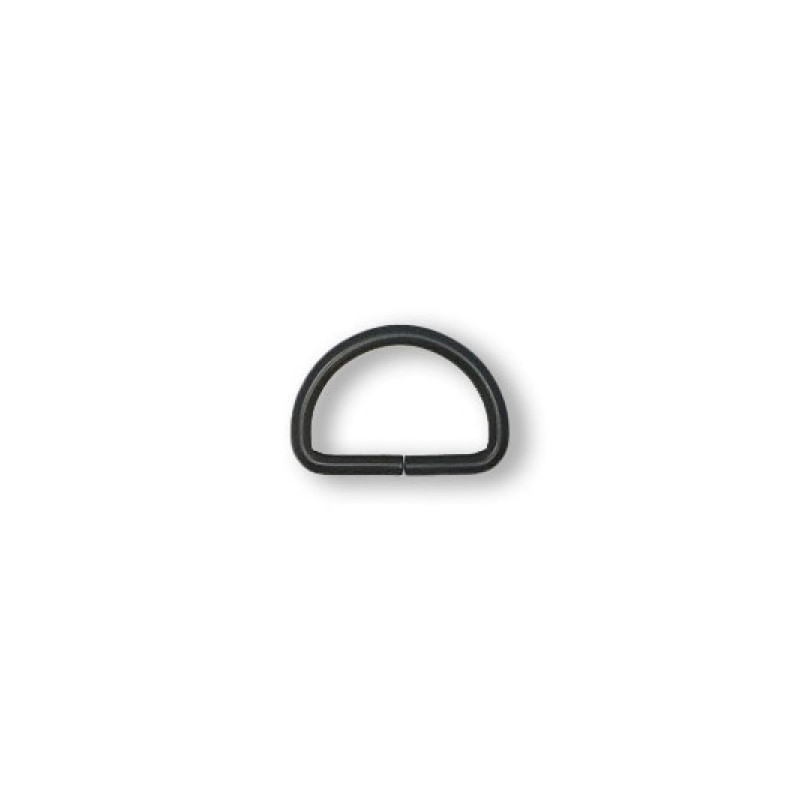 D-ring 30mm black matt D-ring 30mm black matt
