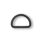 D-Ring 30mm schwarz matt