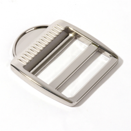Clamp buckle 40mm - silver