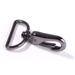 Pocket carabiner 40mm gunmetal