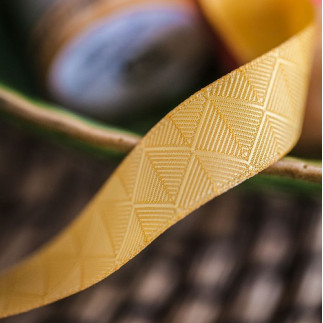 Webbing - Lila Lotta Forest Geo yellow