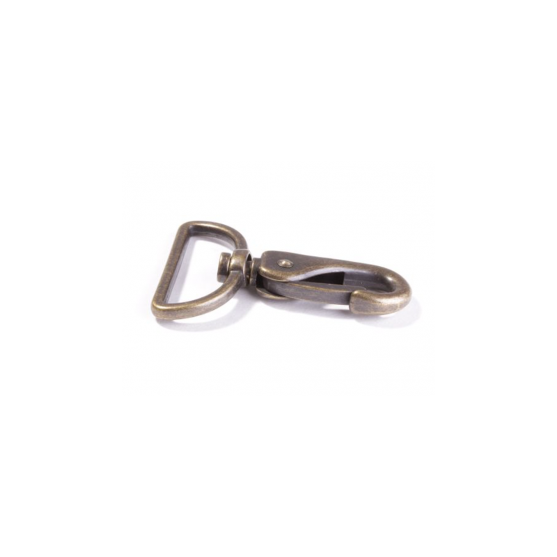Pocket carabiner 40mm brass