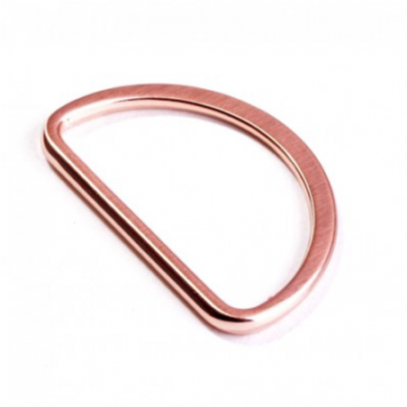 D-Ring 40mm flat copper