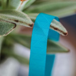 Woven ribbon - Lila Lotta Forest Geo aqua