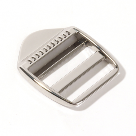 Clamp buckle 25mm - silver