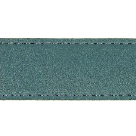 Faux leather strap - 30mm teal