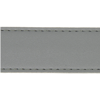 Faux leather strap - 30mm grey