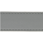 Faux leather strap - 30mm grey