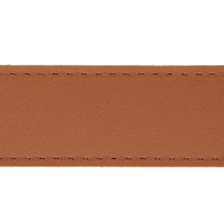 synthetic leather leather strap - 30mm brown