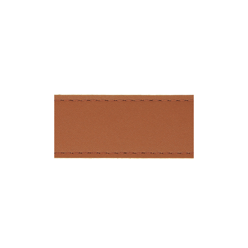synthetic leather leather strap - 30mm brown