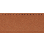 Faux leather strap - 30mm brown