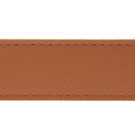 synthetic leather leather strap - 30mm brown