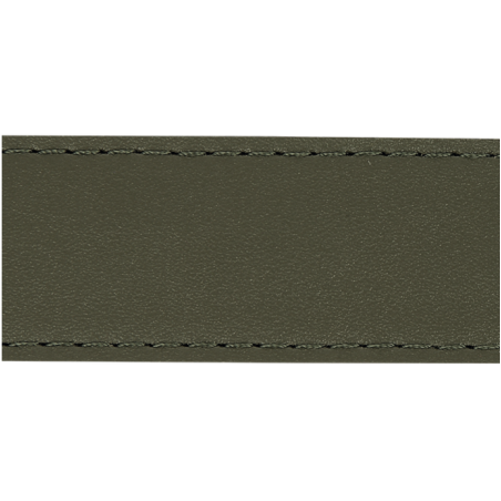 Faux leather strap - 30mm army