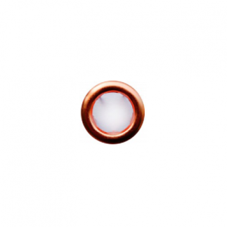 Jersey snap fasteners Ringli set of 20 copper
