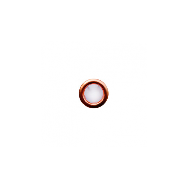 Jersey snap fasteners Ringli set of 20 copper