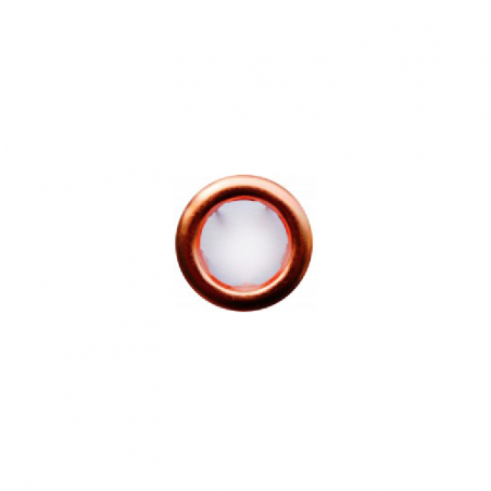 Jersey snap fasteners Ringli set of 20 copper