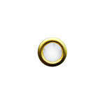 Lot de 20 boutons pression jersey Ringli doré
