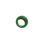 Jersey snap fasteners Ringli set of 20 forest green