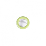Lot de 20 boutons-pression jersey Ringli vert clair