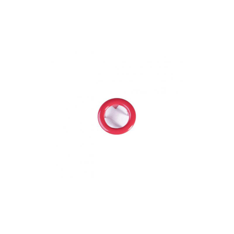 Jersey snap fasteners Ringli set of 20 red
