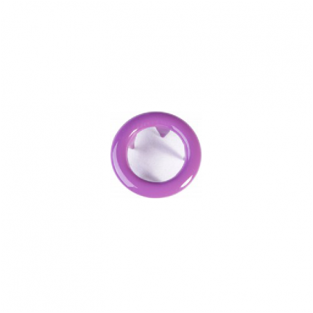 Jersey snap fasteners Ringli set of 20 purple