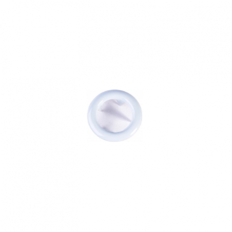 Jersey snap fasteners Ringli set of 20 light blue