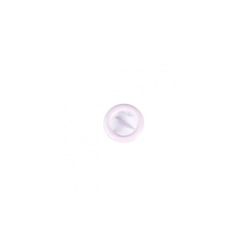 Jersey snap fasteners Ringli set of 20 pink