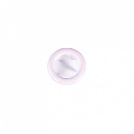 Jersey snap fasteners Ringli set of 20 pink