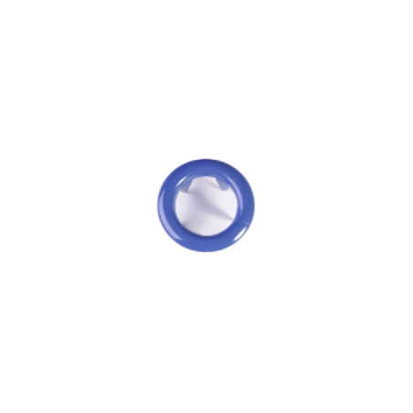 Jersey snap fasteners Ringli set of 20 blue