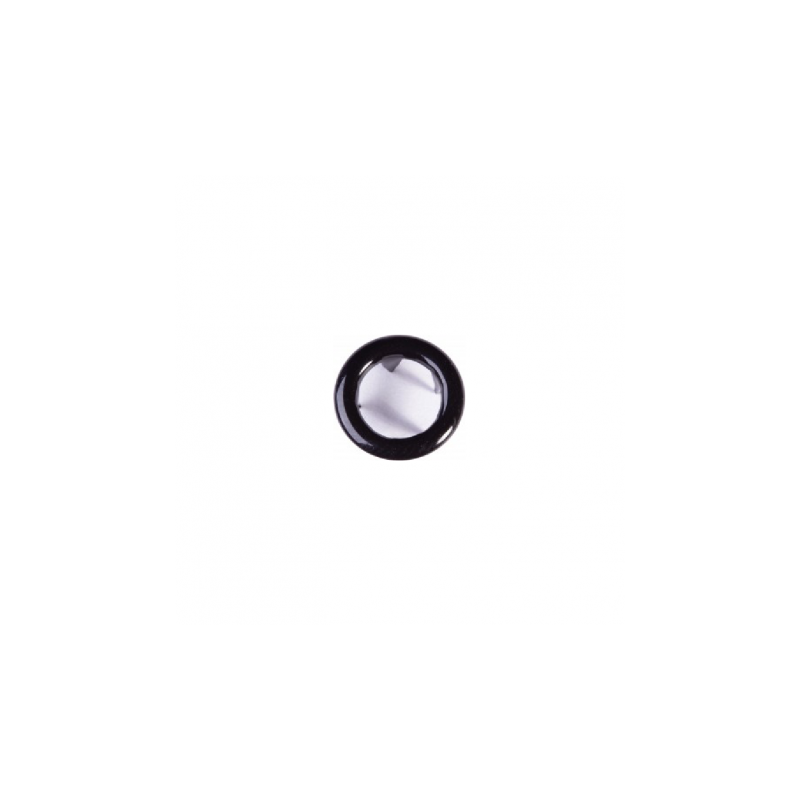 Jersey snap fasteners Ringli set of 20 black