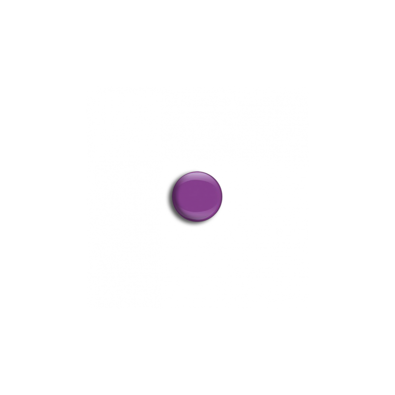 Boutons-pression en jersey fermés, lot de 20, violet