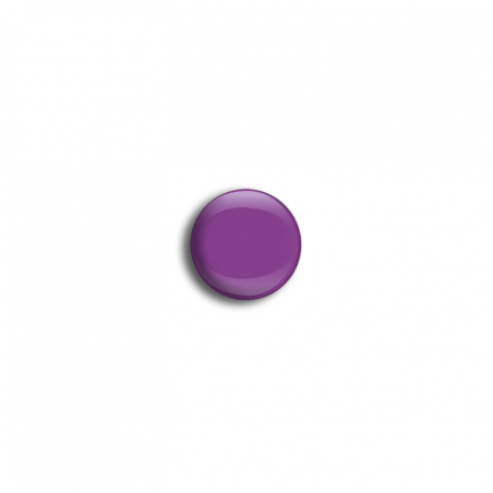 Boutons-pression en jersey fermés, lot de 20, violet