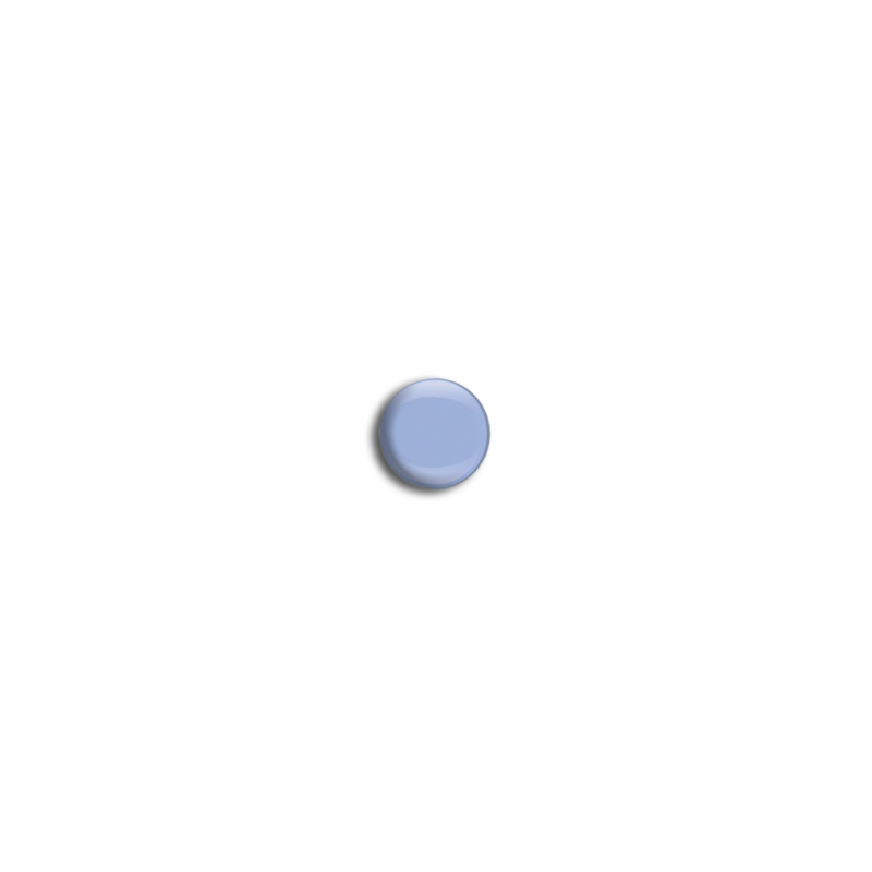 Jersey snap fasteners closed, set of 20, light blue